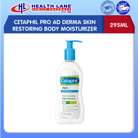 CETAPHIL PRO AD DERMA SKIN RESTORING BODY MOISTURIZER 295ML